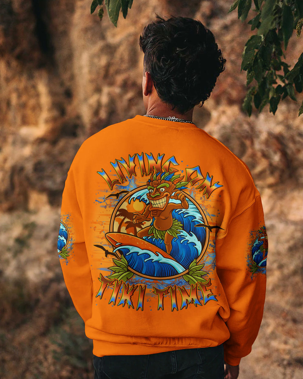 BLISSCORNERS LIVING ON TIKI TIME ALL OVER PRINT