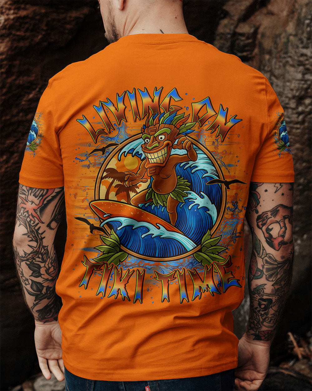 BLISSCORNERS LIVING ON TIKI TIME ALL OVER PRINT