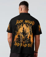 BLISSCORNERS BUCK AROUND AND FIND OUT DEER HUNTING ALL OVER PRINT