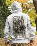 BLISSCORNERS AND INTO THE FOREST I GO DEER ALL OVER PRINT