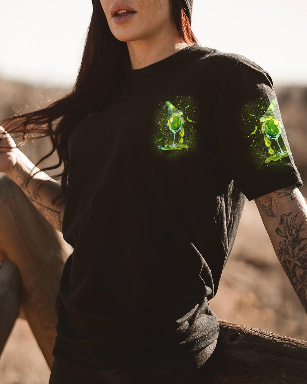 BLISSCORNERS DRINK UP WITCHES HALLOWEEN ALL OVER PRINT