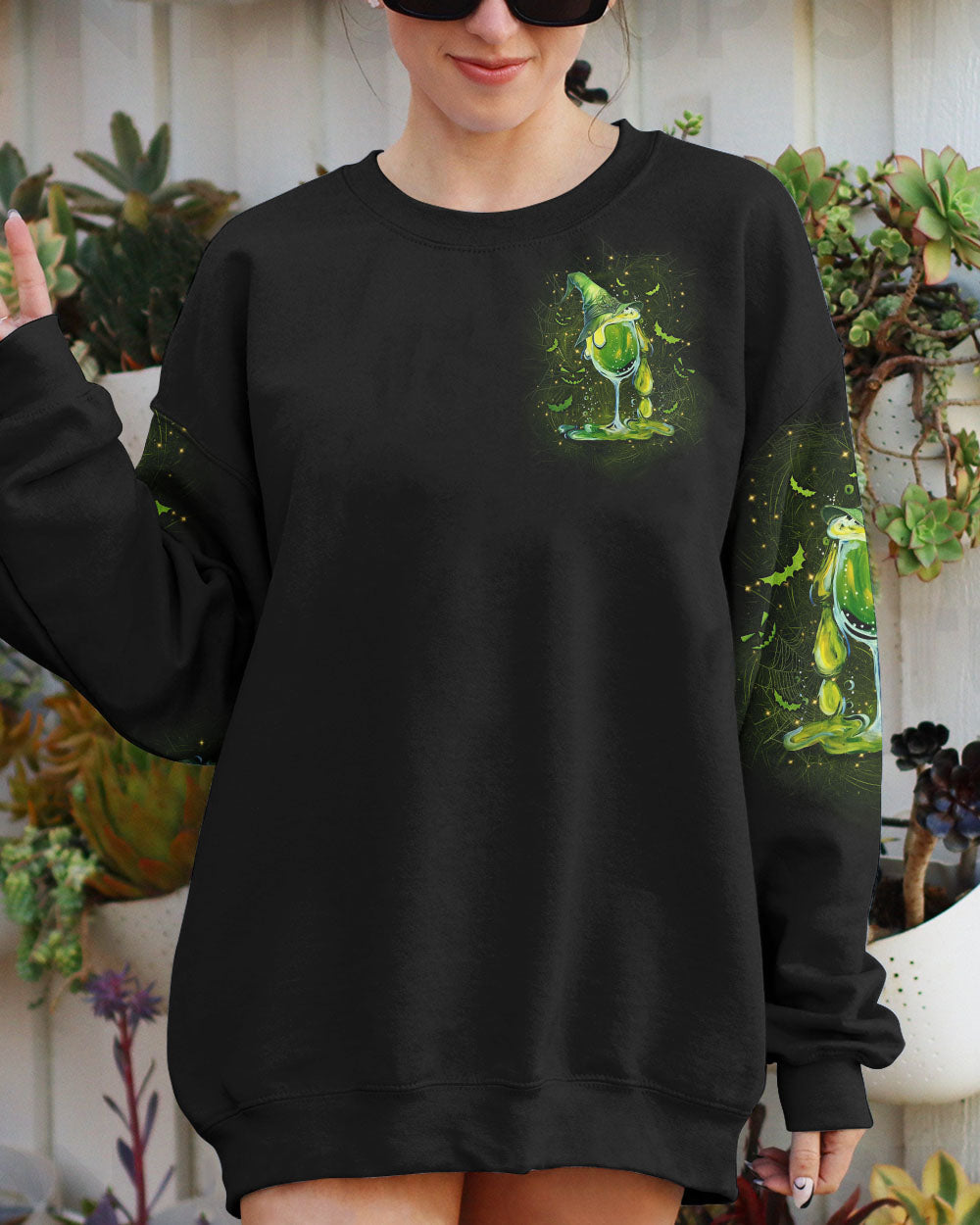 BLISSCORNERS DRINK UP WITCHES HALLOWEEN ALL OVER PRINT