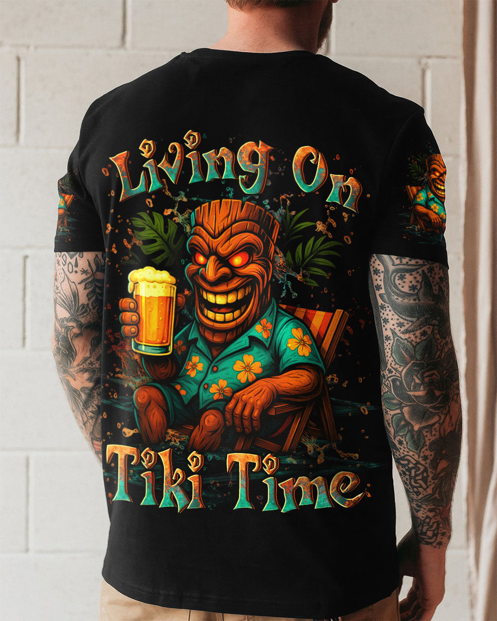 BLISSCORNERS LIVING ON TIKI TIME ALL OVER PRINT