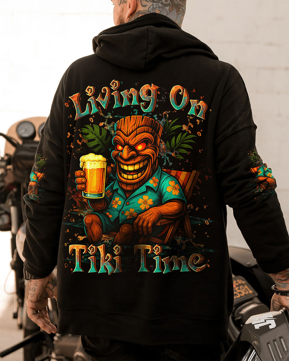 BLISSCORNERS LIVING ON TIKI TIME ALL OVER PRINT