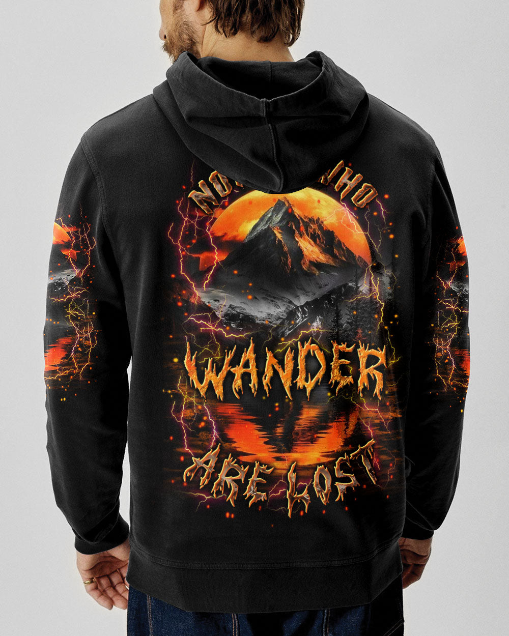 BLISSCORNERS NOT ALL WHO WANDER ARE LOST ALL OVER PRINT