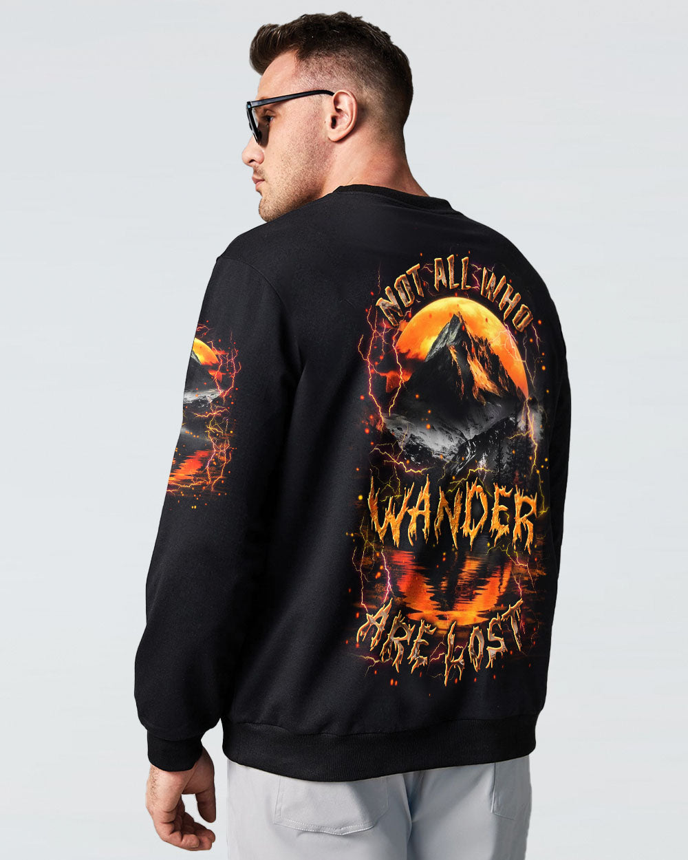 BLISSCORNERS NOT ALL WHO WANDER ARE LOST ALL OVER PRINT