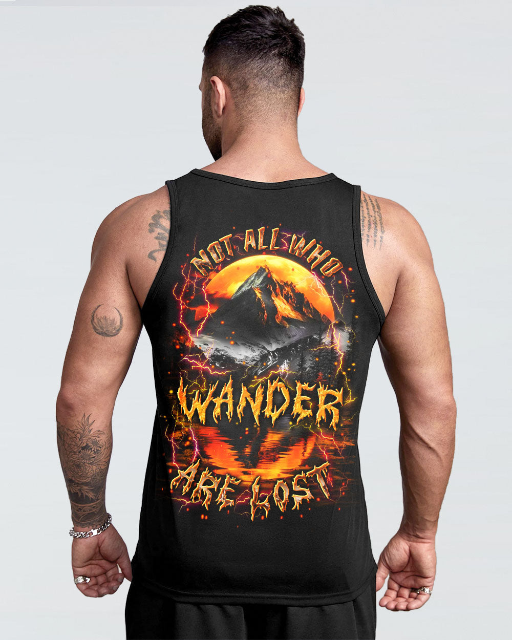 BLISSCORNERS NOT ALL WHO WANDER ARE LOST ALL OVER PRINT