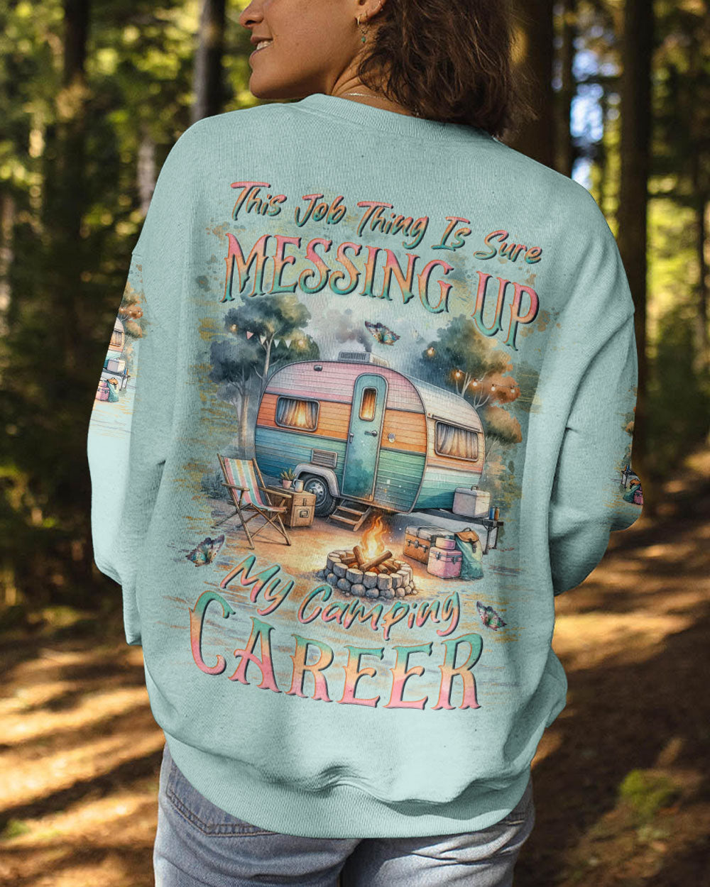 BLISSCORNERS MY CAMPING CAREER ALL OVER PRINT