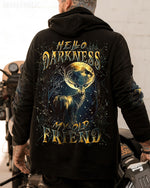 BLISSCORNERS HELLO DARKNESS MY OLD FRIEND DEER ALL OVER PRINT