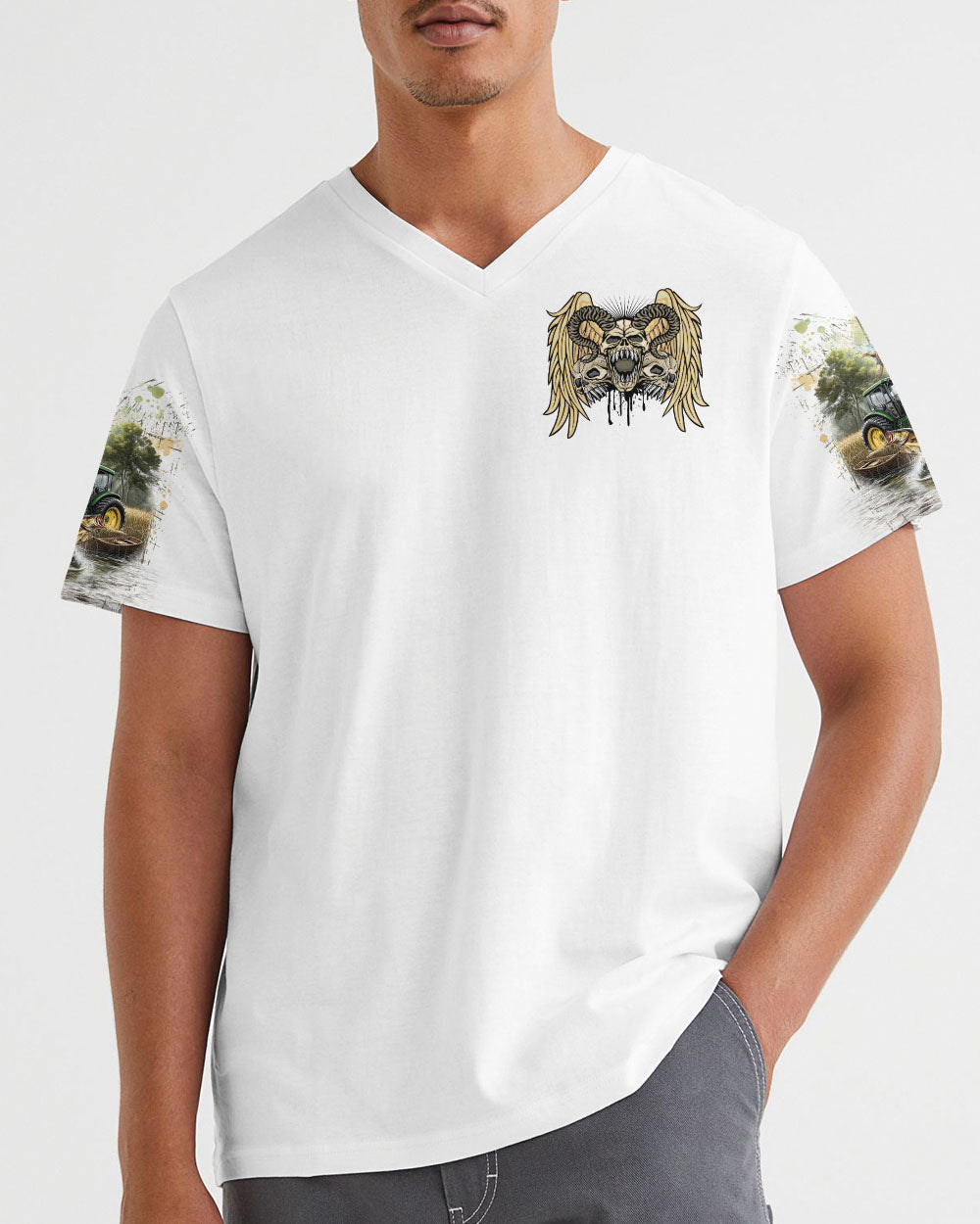 BLISSCORNERS THE CLOSER I GET TO NATURE HUNTING ALL OVER PRINT