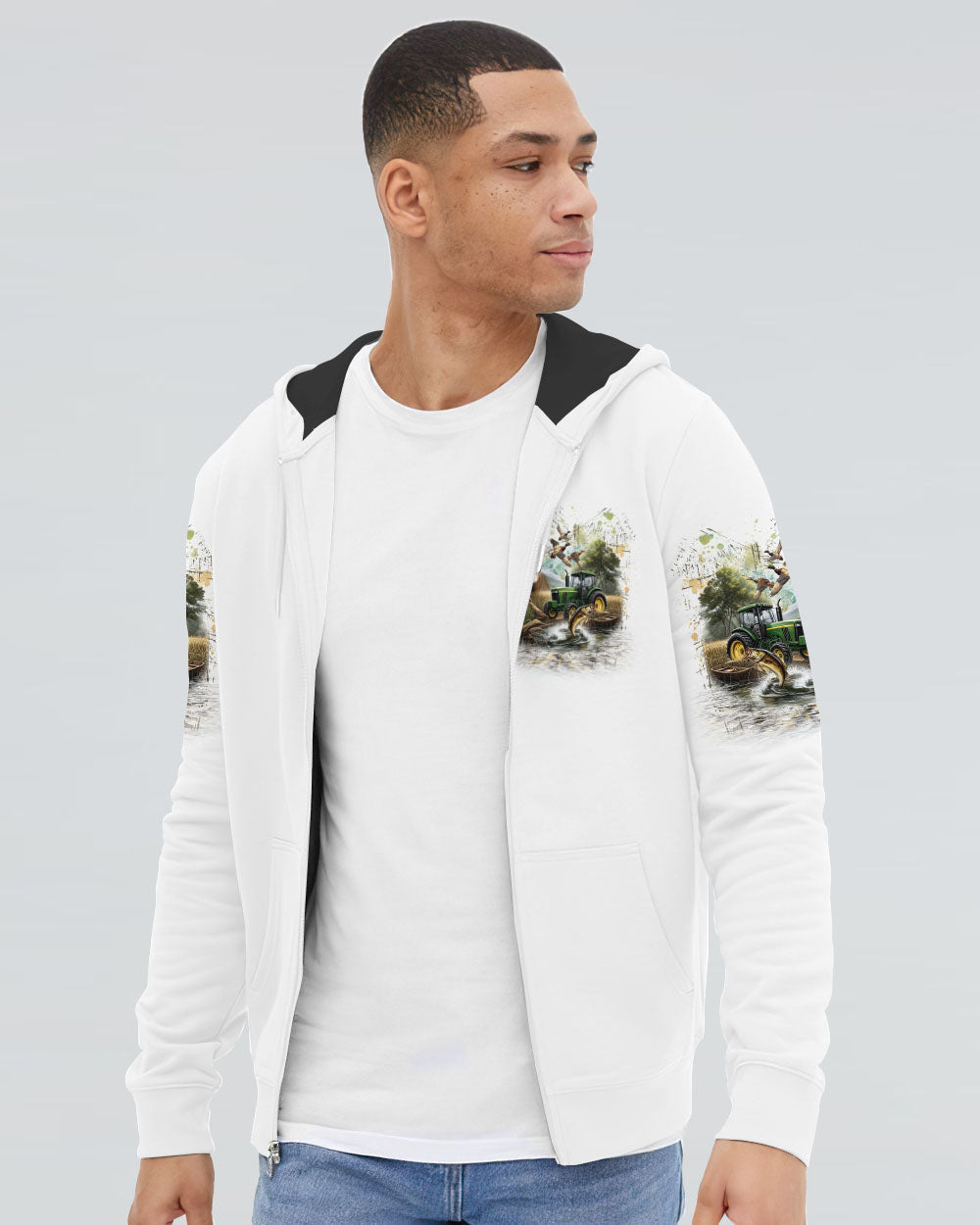 BLISSCORNERS THE CLOSER I GET TO NATURE HUNTING ALL OVER PRINT