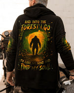 BLISSCORNERS AND INTO THE FOREST I GO BIGFOOT ALL OVER PRINT