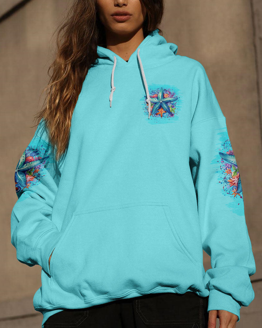 BLISSCORNERS SOME GIRLS ARE JUST BORN STARFISH ALL OVER PRINT