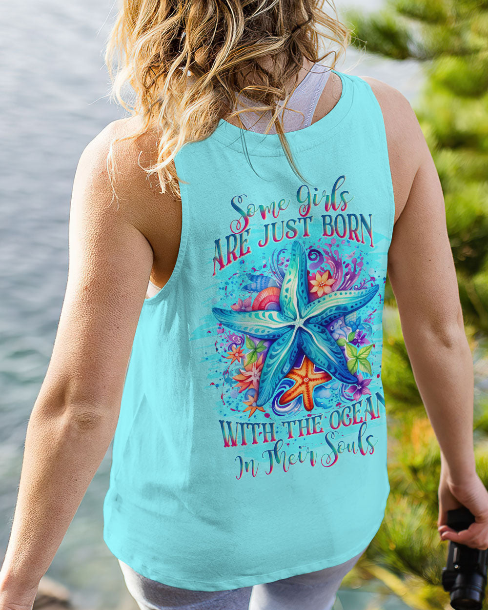 BLISSCORNERS SOME GIRLS ARE JUST BORN STARFISH ALL OVER PRINT
