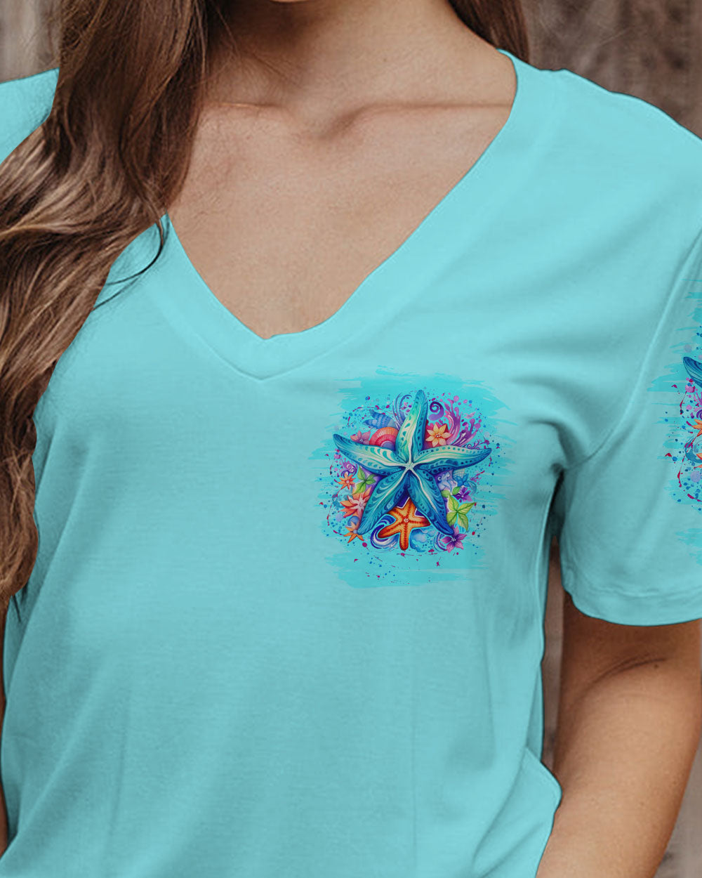BLISSCORNERS SOME GIRLS ARE JUST BORN STARFISH ALL OVER PRINT