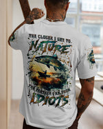 BLISSCORNERS THE CLOSER I GET TO NATURE FISHING ALL OVER PRINT