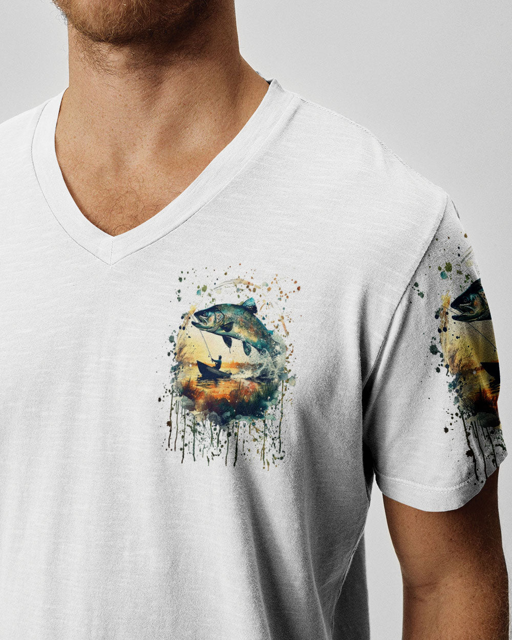 BLISSCORNERS THE CLOSER I GET TO NATURE FISHING ALL OVER PRINT