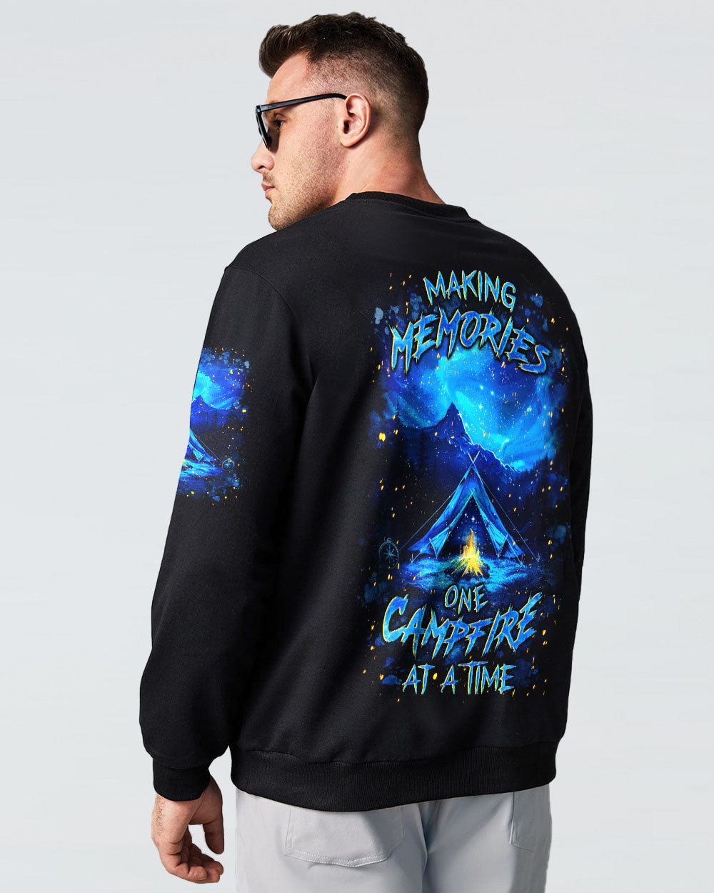 BLISSCORNERS MAKING MEMORIES ONE CAMPFIRE AT A TIME ALL OVER PRINT