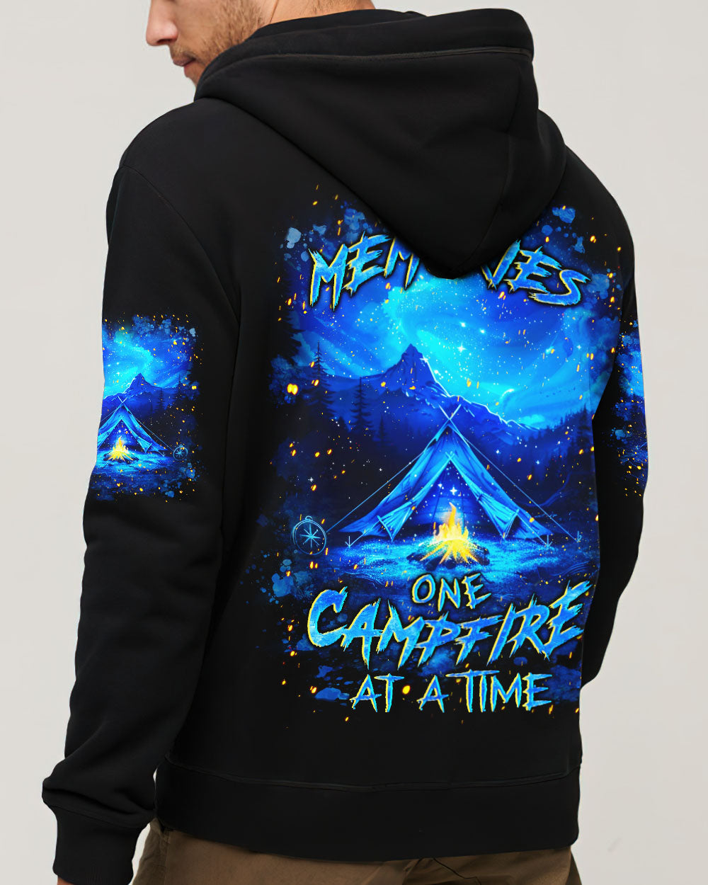 BLISSCORNERS MAKING MEMORIES ONE CAMPFIRE AT A TIME ALL OVER PRINT