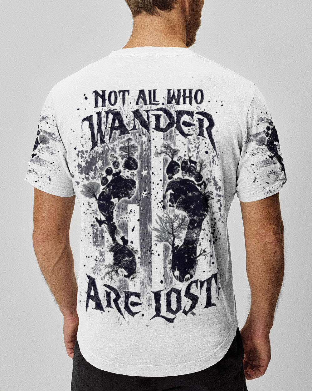BLISSCORNERS NOT ALL WHO WANDER ARE LOST ALL OVER PRINT