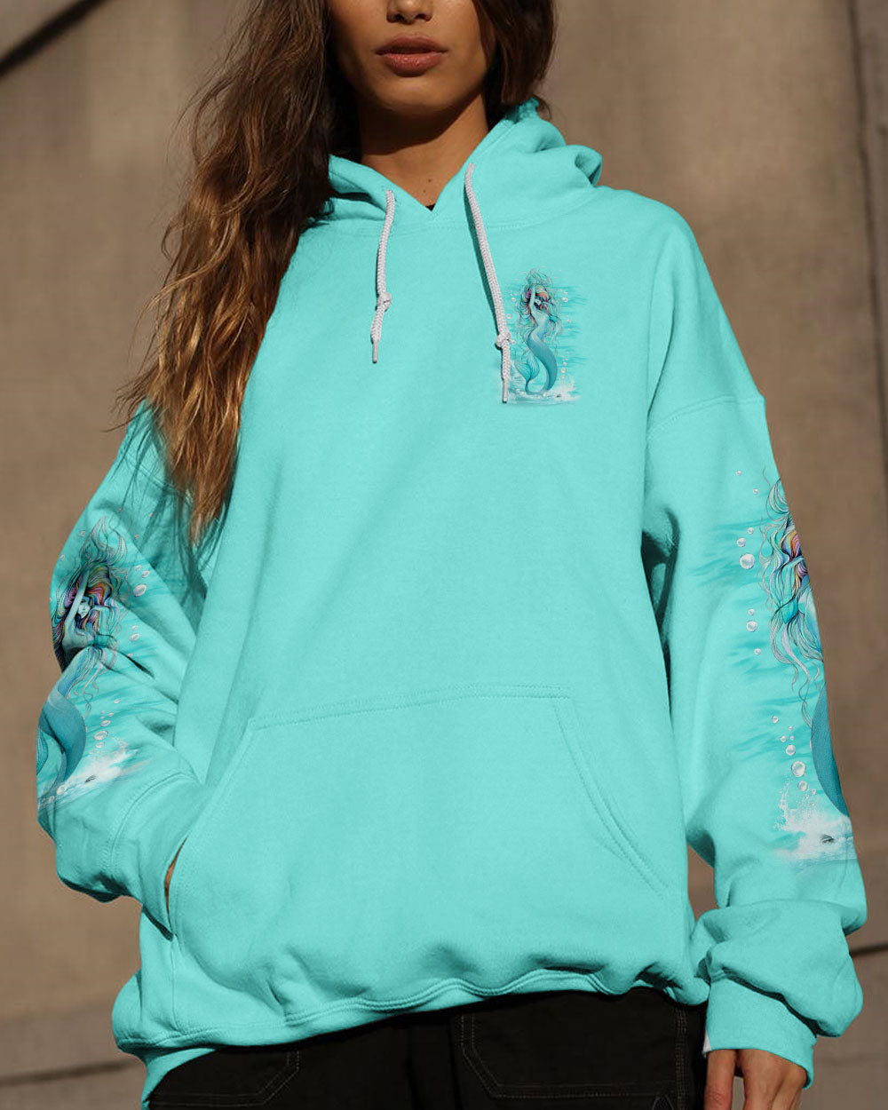 BLISSCORNERS SHE IS A MERMAID ALL OVER PRINT