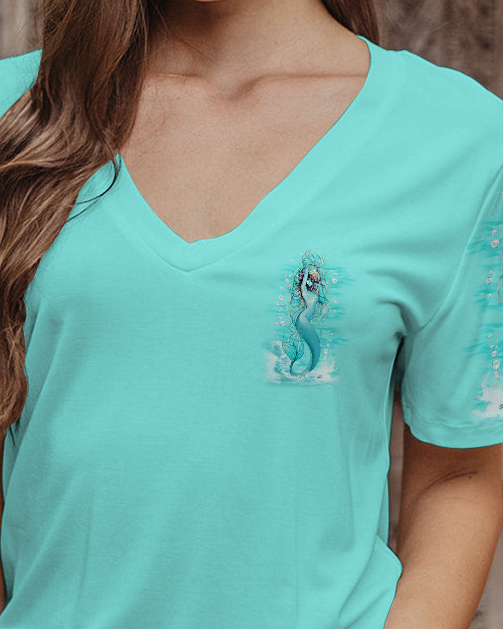 BLISSCORNERS SHE IS A MERMAID ALL OVER PRINT