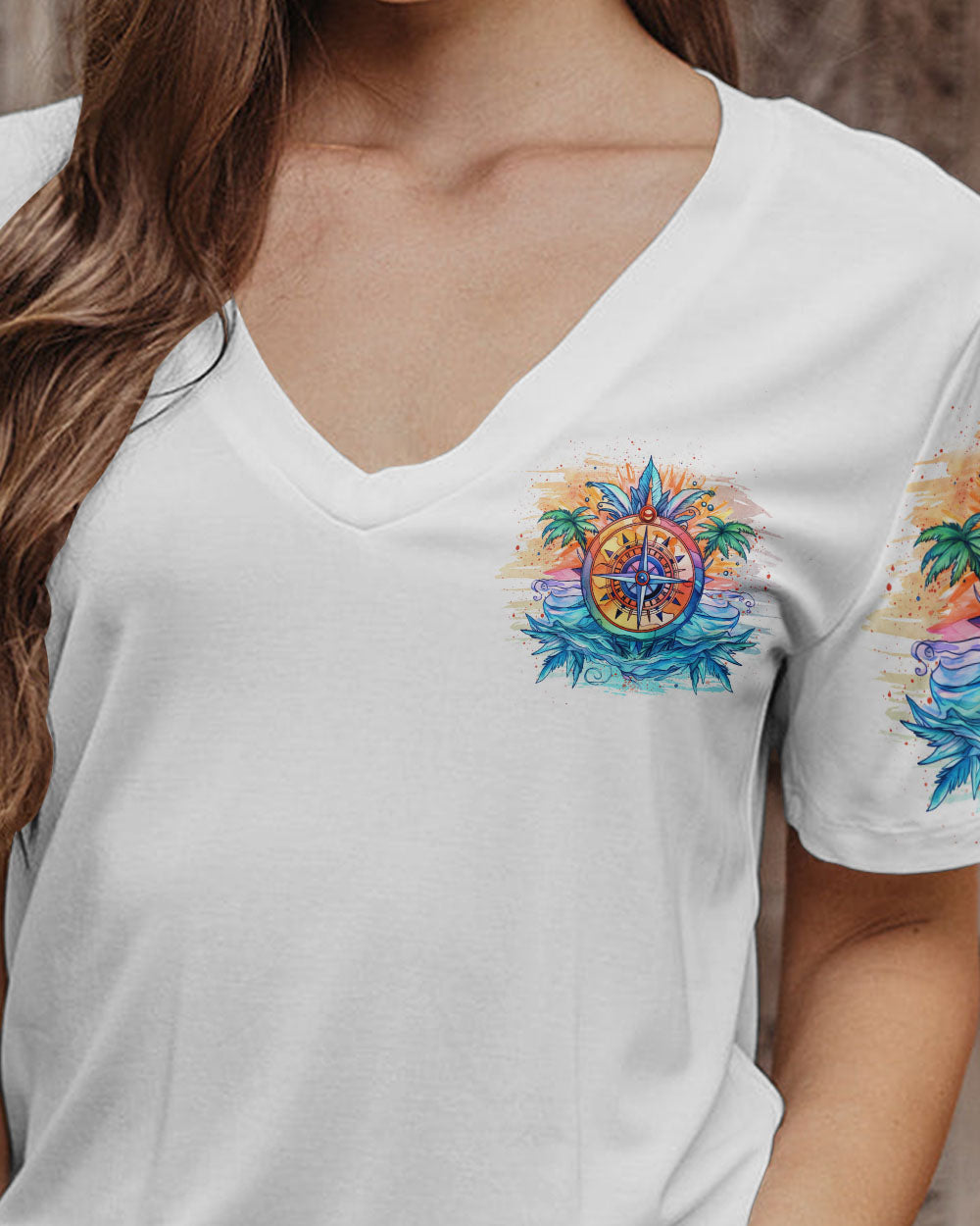 BLISSCORNERS SMELL THE SEA FEEL THE BREEZE ALL OVER PRINT