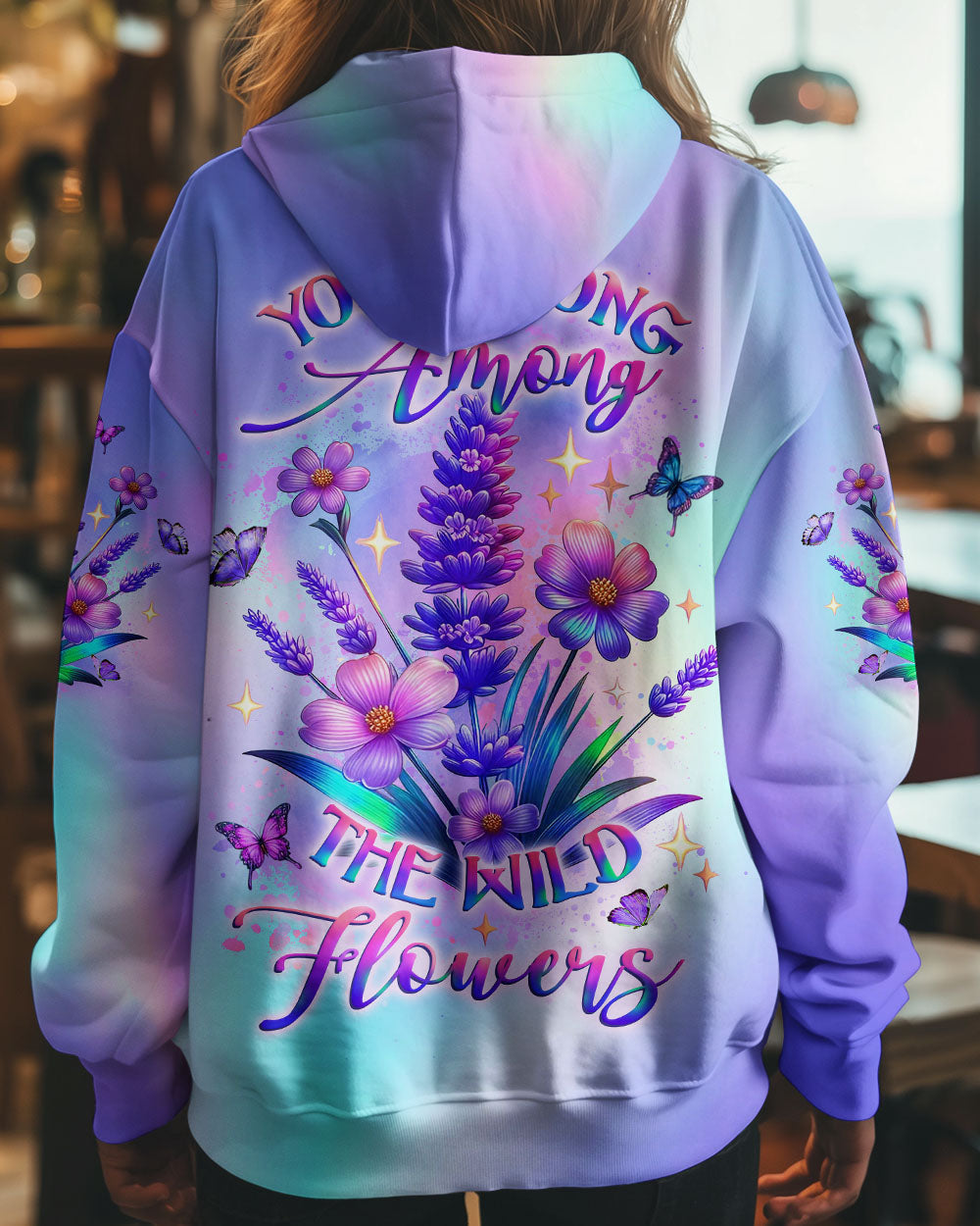 BLISSCORNERS YOU BELONG AMONG THE WILDFLOWERS ALL OVER PRINT