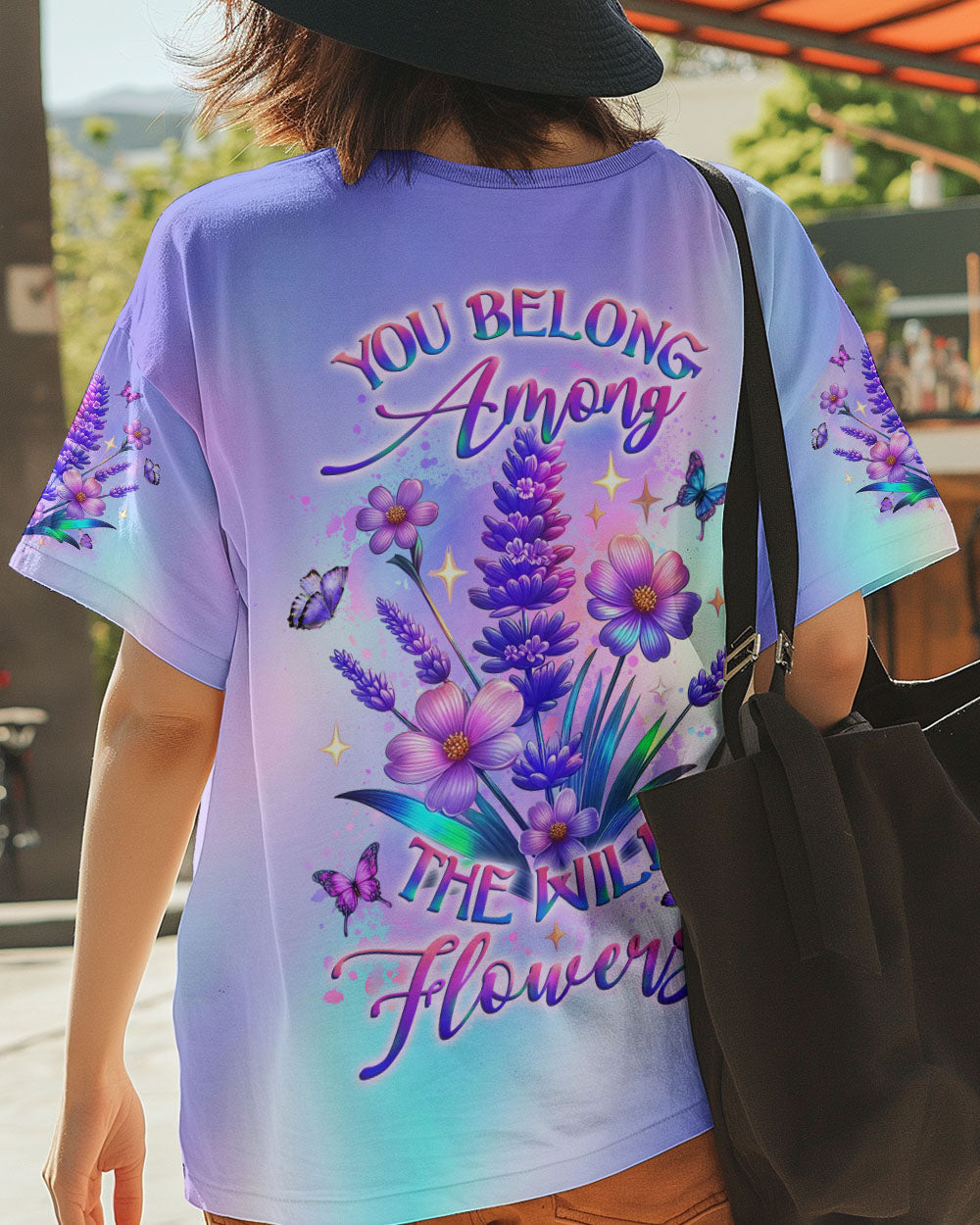 BLISSCORNERS YOU BELONG AMONG THE WILDFLOWERS ALL OVER PRINT