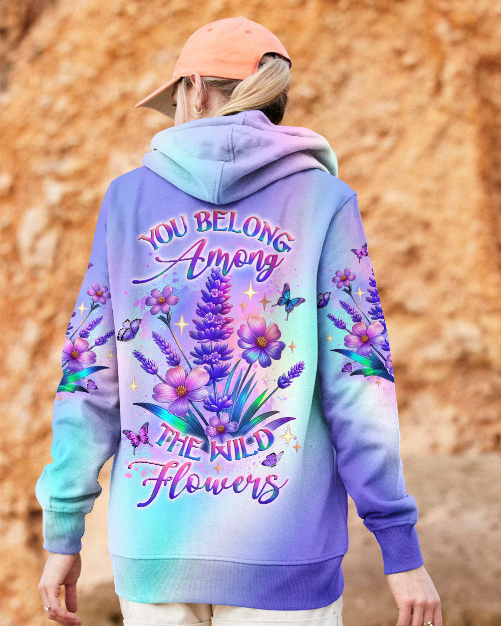 BLISSCORNERS YOU BELONG AMONG THE WILDFLOWERS ALL OVER PRINT