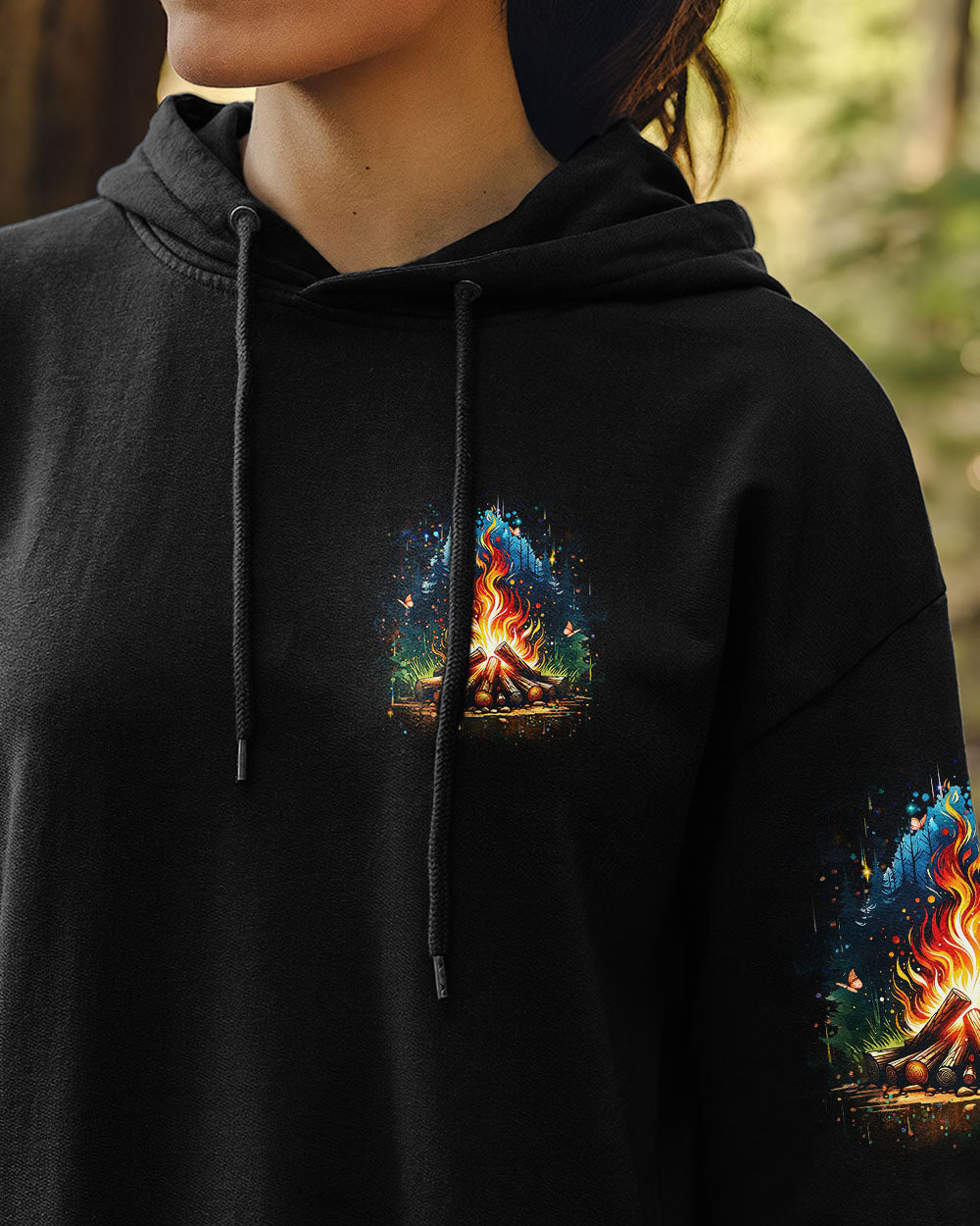 BLISSCORNERS MAKING MEMORIES ONE CAMPFIRE AT A TIME ALL OVER PRINT
