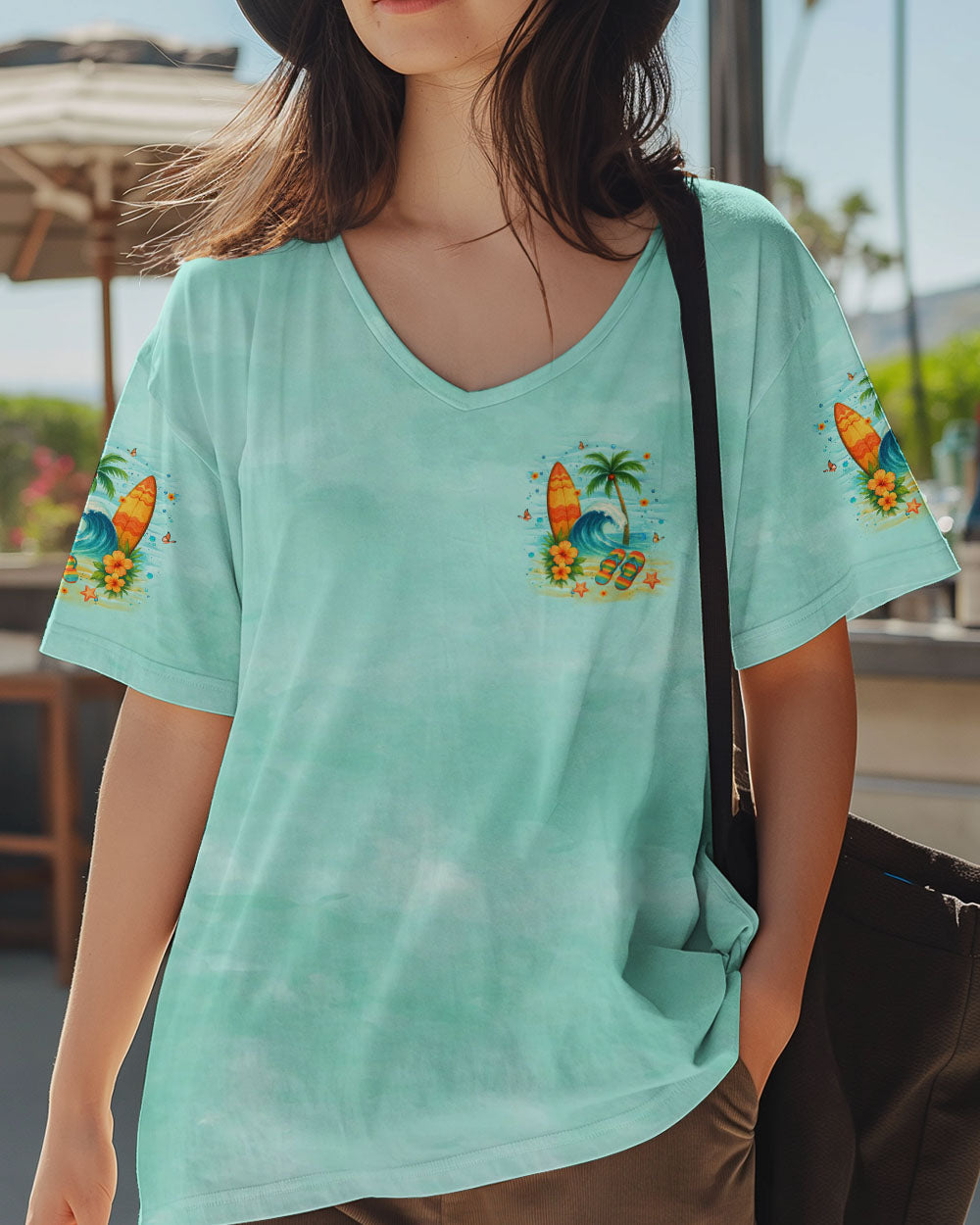BLISSCORNERS MY HEART BEATS IN WAVES ALL OVER PRINT