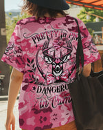 BLISSCORNERS PRETTY IN PINK HUNTING ALL OVER PRINT