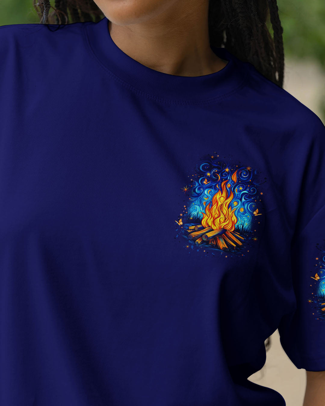 BLISSCORNERS MAKING MEMORIES ONE CAMPFIRE AT A TIME ALL OVER PRINT