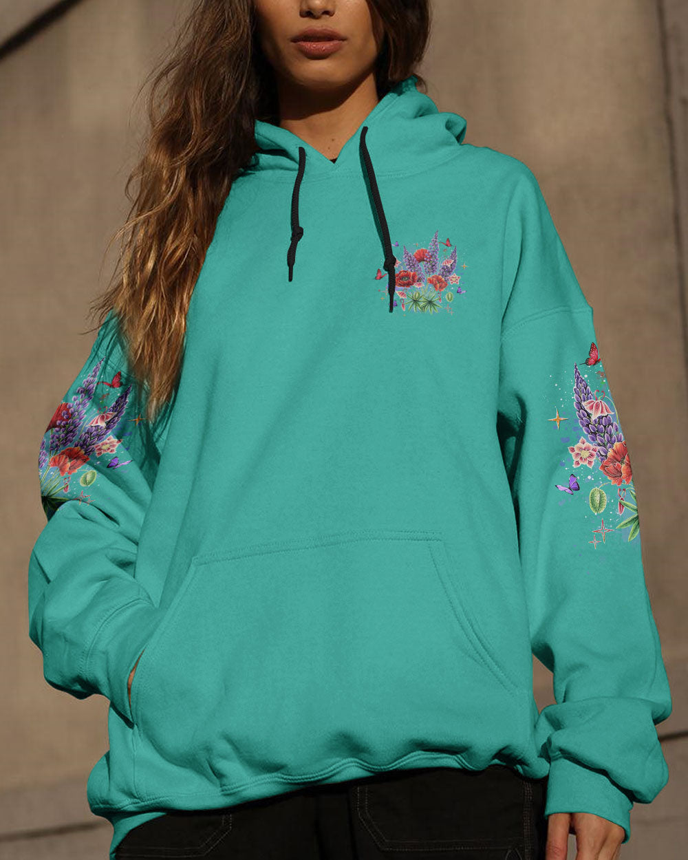 BLISSCORNERS YOU BELONG THE WILDFLOWERS ALL OVER PRINT