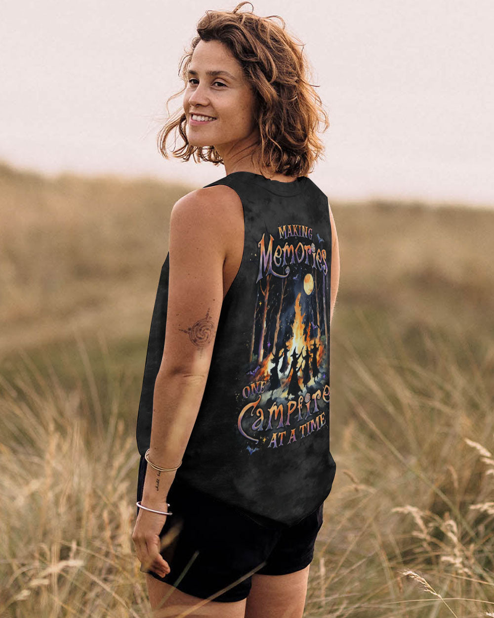 BLISSCORNERS MAKING MEMORIES ONE CAMPFIRE HALLOWEEN ALL OVER PRINT
