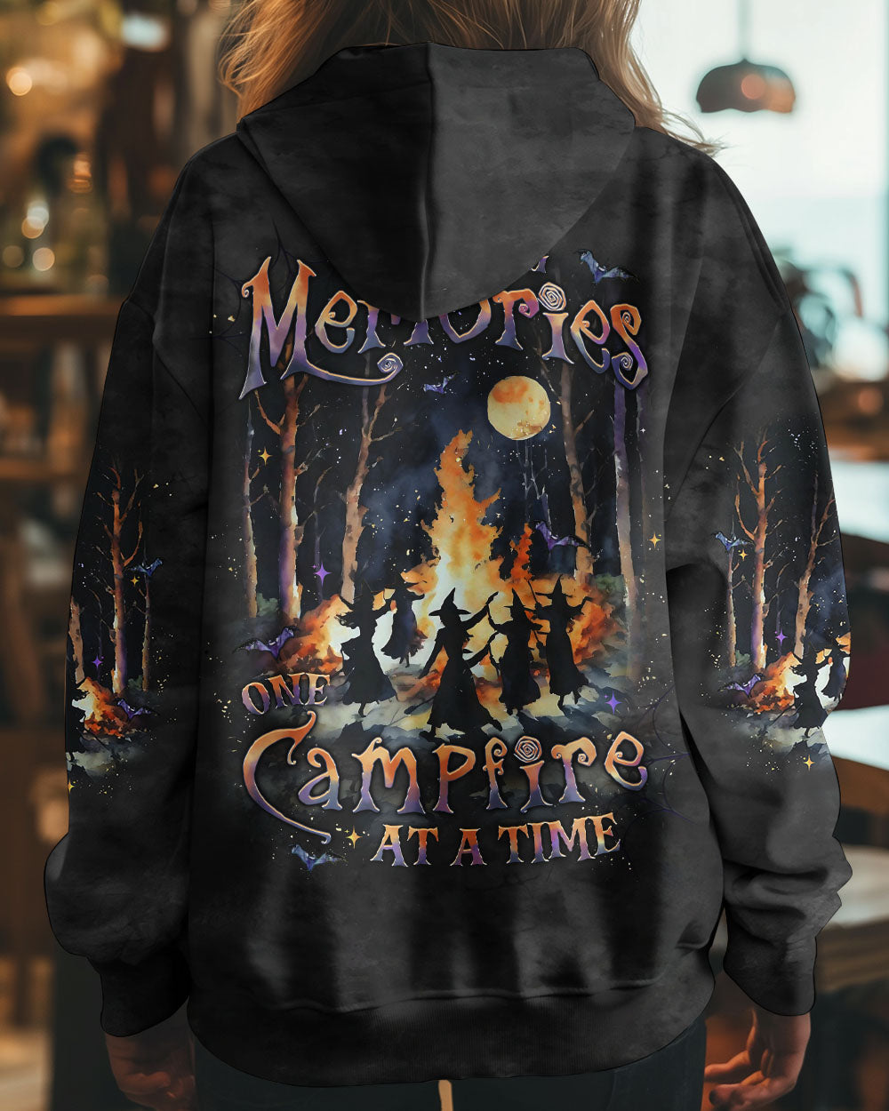 BLISSCORNERS MAKING MEMORIES ONE CAMPFIRE HALLOWEEN ALL OVER PRINT