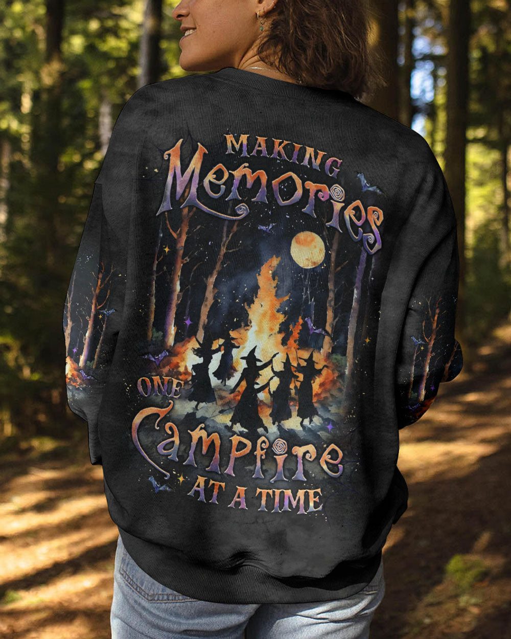 BLISSCORNERS MAKING MEMORIES ONE CAMPFIRE HALLOWEEN ALL OVER PRINT