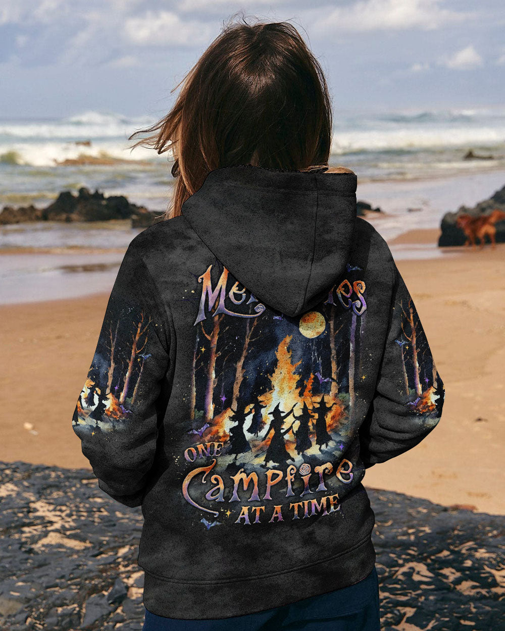 BLISSCORNERS MAKING MEMORIES ONE CAMPFIRE HALLOWEEN ALL OVER PRINT