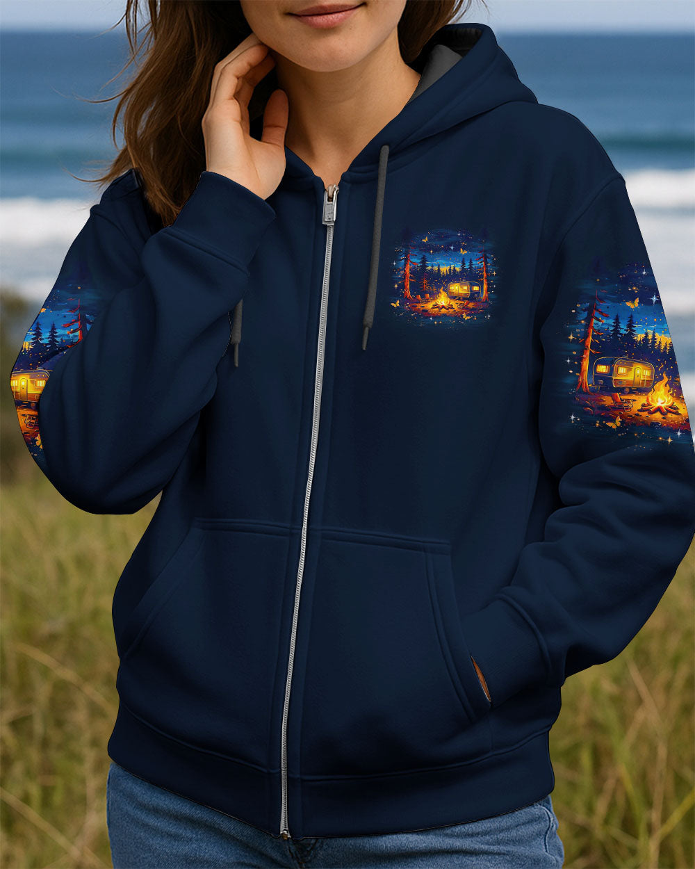 BLISSCORNERS MAKING MEMORIES ONE CAMPFIRE AT A TIME ALL OVER PRINT