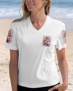 BLISSCORNERS REAL GIRLS FISH FISHING ALL OVER PRINT