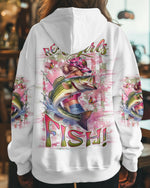 BLISSCORNERS REAL GIRLS FISH FISHING ALL OVER PRINT