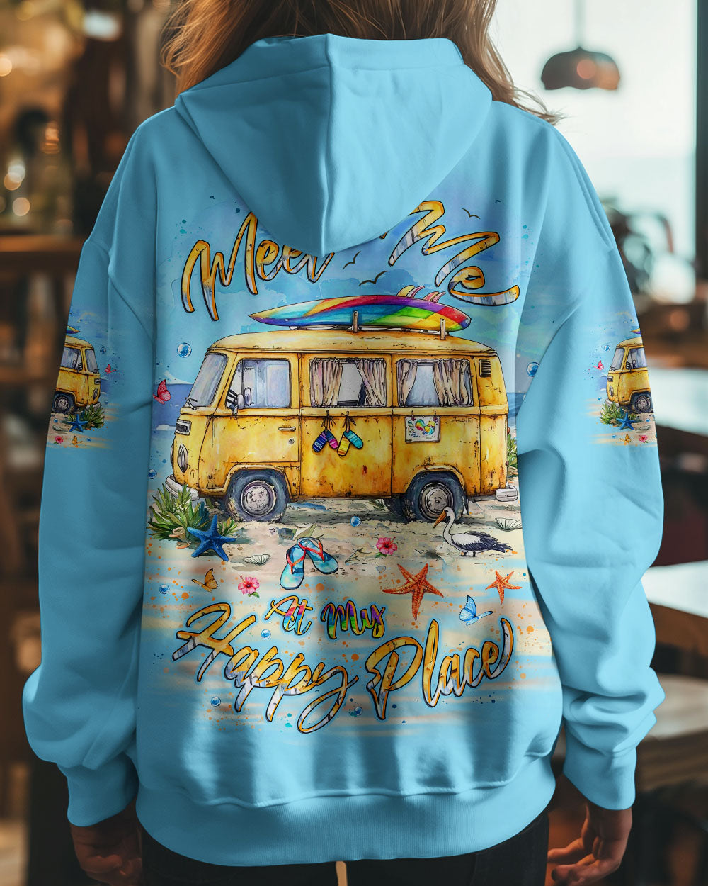 BLISSCORNERS MEET ME AT MY HAPPY PLACE ALL OVER PRINT