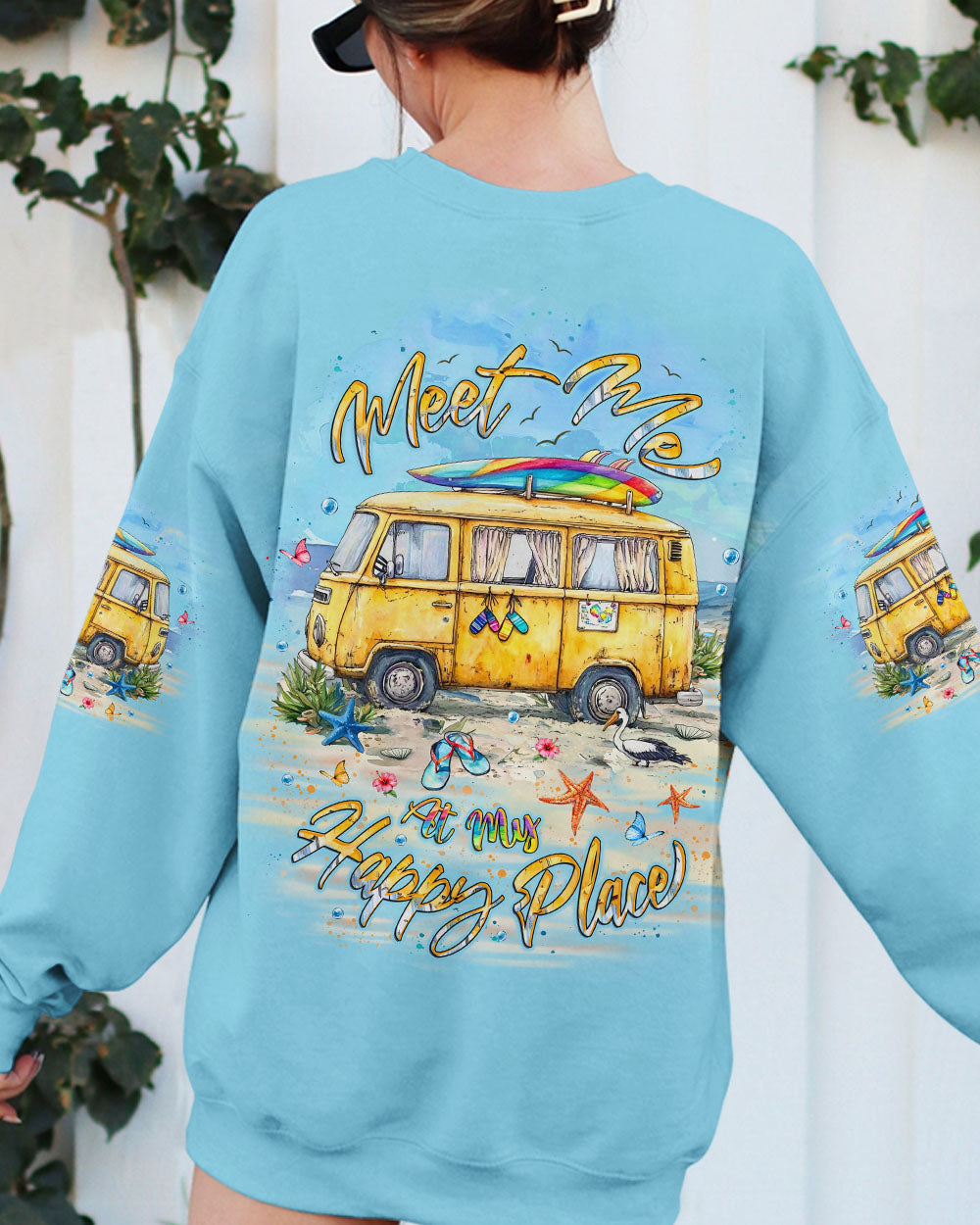 BLISSCORNERS MEET ME AT MY HAPPY PLACE ALL OVER PRINT