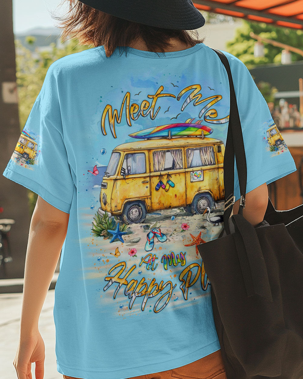 BLISSCORNERS MEET ME AT MY HAPPY PLACE ALL OVER PRINT