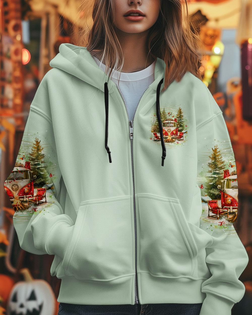 BLISSCORNERS MAKING MEMORIES ONE CAMPFIRE AT A TIME CHRISTMAS ALL OVER PRINT