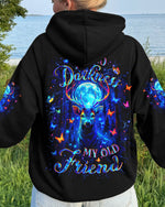 BLISSCORNERS HELLO DARKNESS MY OLD FRIEND DEER ALL OVER PRINT