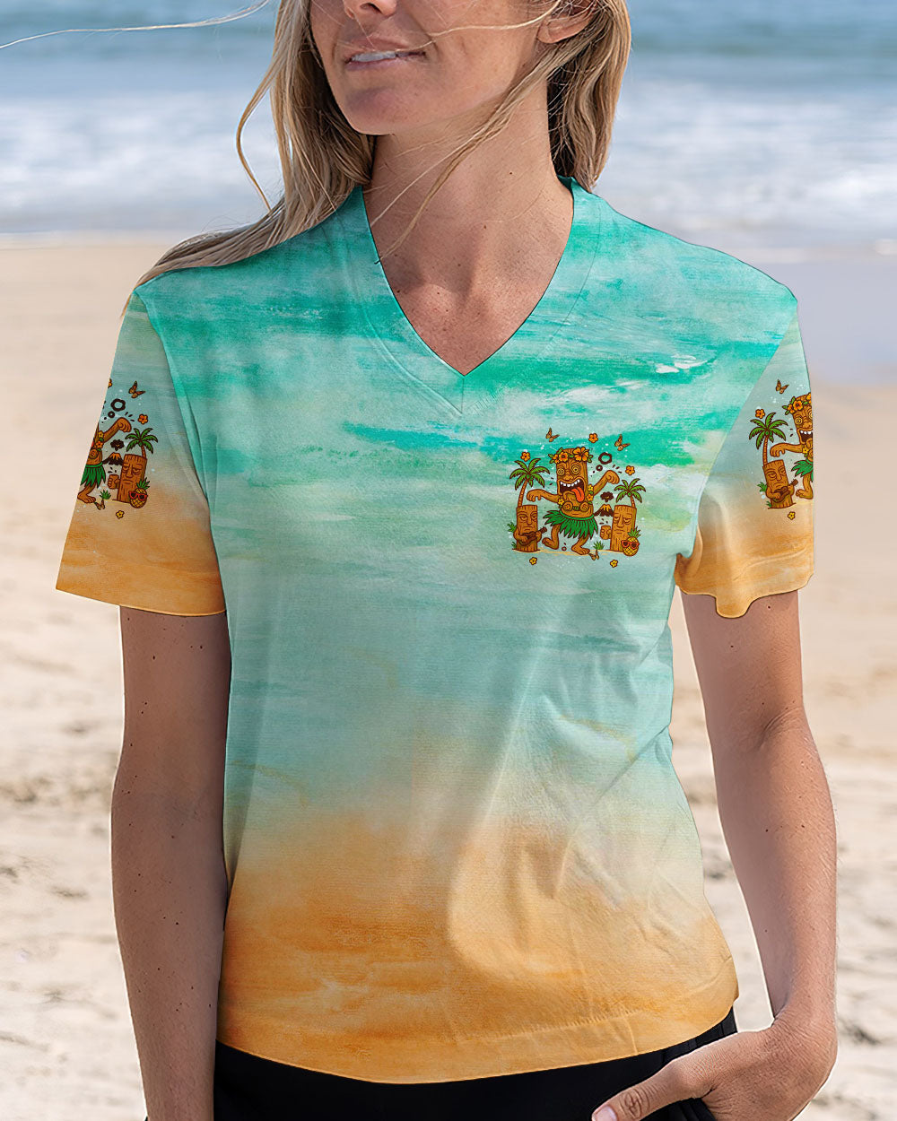 BLISSCORNERS TIKI ME DRUNK I'M HOME ALL OVER PRINT