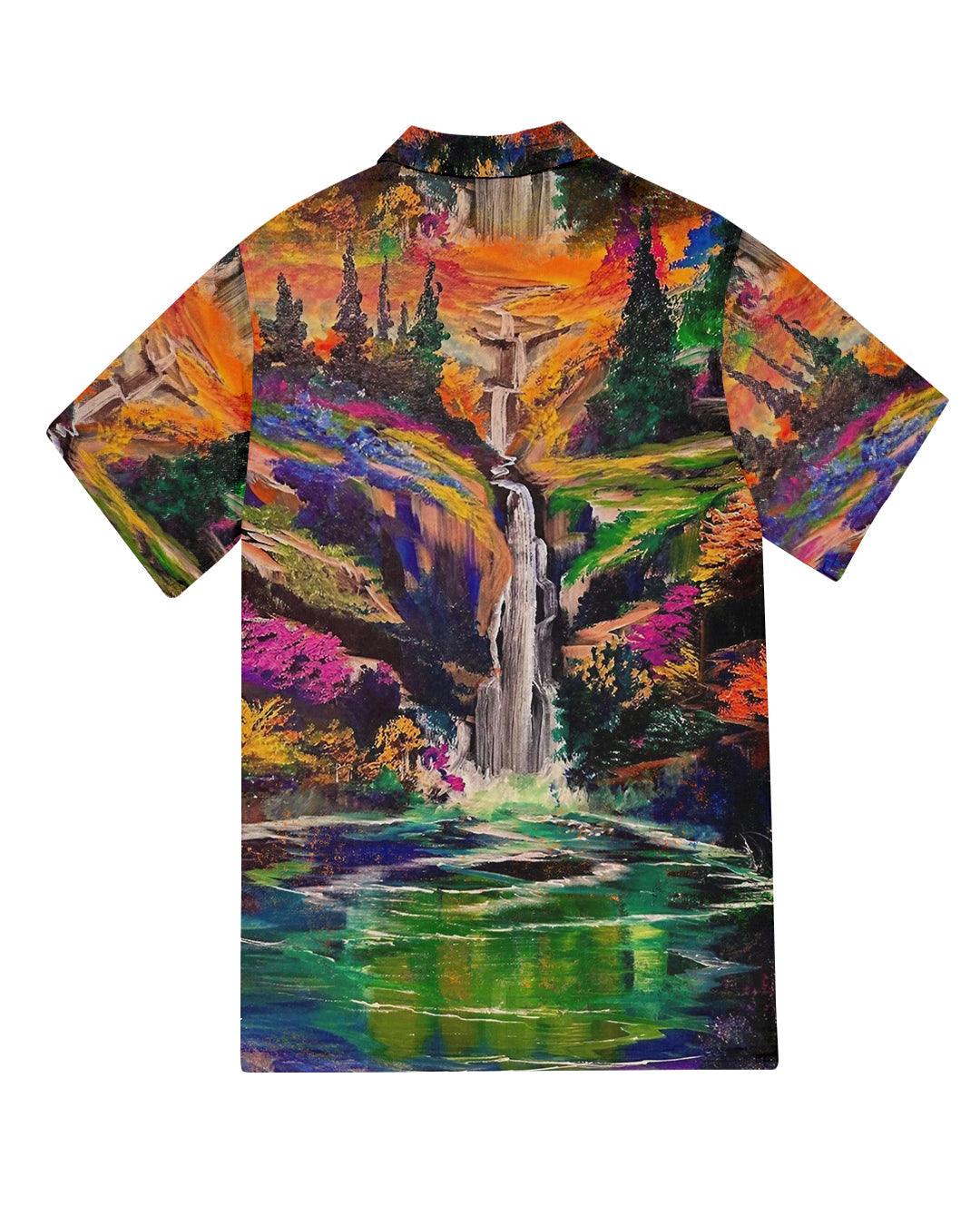 BLISSCORNERS NATURE SCENE HAWAIIAN SHIRT