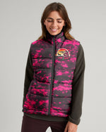 BLISSCORNERS PRETTY IN PINK HUNTING CAMO PUFFER JACKET